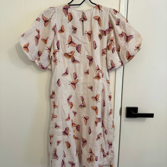 Banjanan Garcia butterfly linen dress M - Picture 11 of 12
